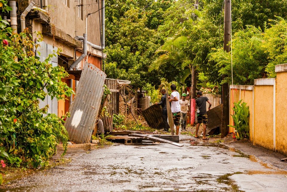 Mauritius dagen efter storm i oktober 2013 (foto: Sandy Marie via Flickr)